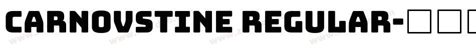 Carnovstine Regular字体转换